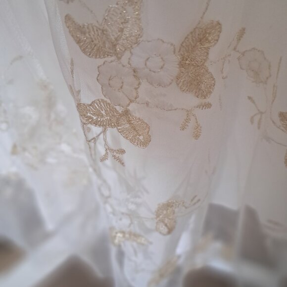 IWEMEK Spaghetti Strap Floral Lace Party Dress Medium NWT - Picture 11 of 15